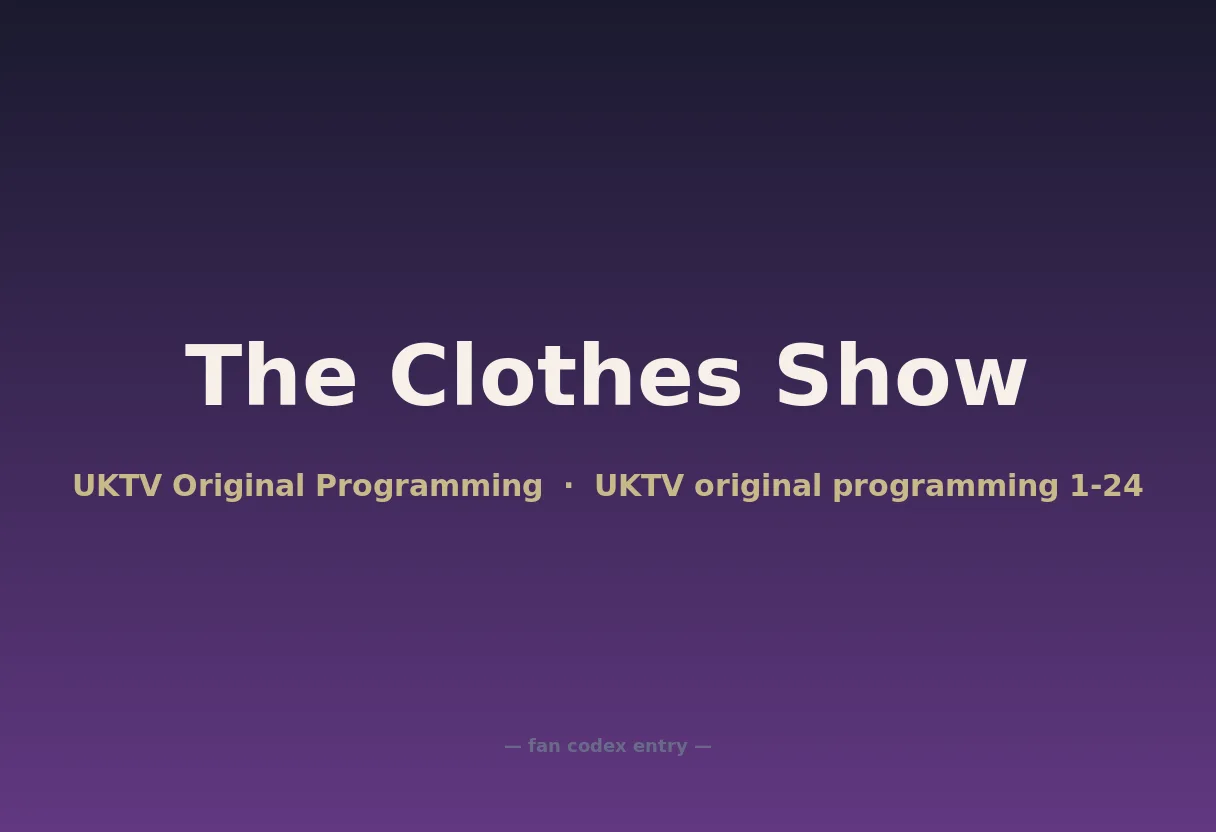 The Clothes Show